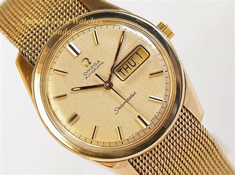 old gold omega watches prices|old omega watches 1970s price.